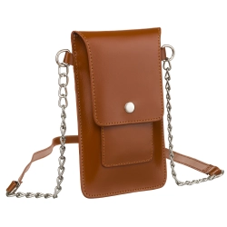 Torebka damska na telefon saszetka miejska crossbody na ramię długi pasek