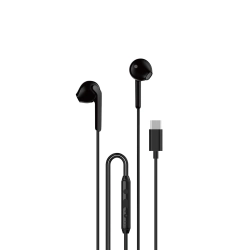 Słuchawki Dudao X3C douszne przewodowe USB-C 1.2m - czarne Słuchawki Dudao X3C douszne przewodowe USB-C 1.2m - czarne