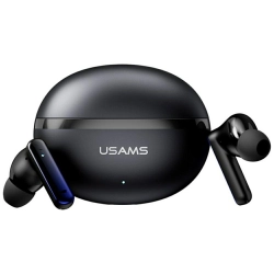 Słuchawki Bluetooth USAMS Echo E02 TWS   ANC+ENC bezprzewodowe czarny