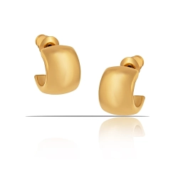Kolczyki półokrągłe z kolekcji Classic (P7646AU)