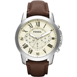 Zegarek Męski FOSSIL Grant Leather FS4735 + BOX