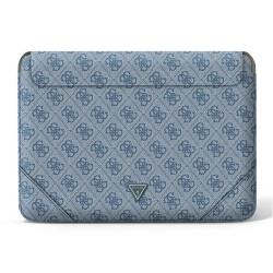 Guess Sleeve GUCS14P4TB 14 niebieski/blue 4G Uptown Triangle logo
