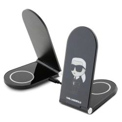 Karl Lagerfeld składana ład. indukcyjna 2w1 KLDCRFALKINK 15W czarny/black Ikonik MagSafe Karl Lagerfeld składana ład. indukcyjna 2w1 KLDCRFALKINK 15W czarny/black Ikonik MagSafe