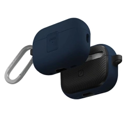 UNIQ etui Clyde Lock Case AirPods Pro 2(2022/2023) niebiesko-ciemnoszary/royal blue-dark grey