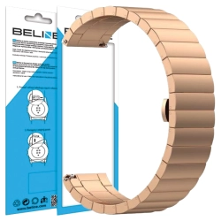 Beline pasek Watch 20mm Beautyróżowe złoto/rose gold