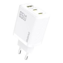 Ładowarka sieciowa Dudao A29 65W GaN 2 x USB-C + 1 x USB-A - biała Ładowarka sieciowa Dudao A29 65W GaN 2 x USB-C + 1 x USB-A - biała