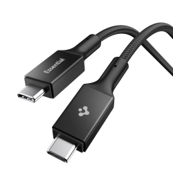 SPIGEN EB10010CC ESSENTIAL TYPE-C CABLE 100W 100CM BLACK SPIGEN EB10010CC ESSENTIAL TYPE-C CABLE 100W 100CM BLACK
