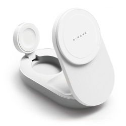 RINGKE 3IN1 MAGNETIC MAGSAFE WIRELESS FOLDING CHARGER 25W QI2.2 WHITE RINGKE 3IN1 MAGNETIC MAGSAFE WIRELESS FOLDING CHARGER 25W QI2.2 WHITE