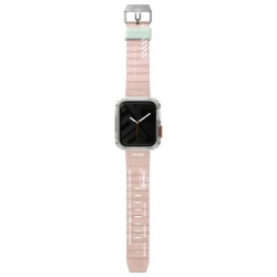 Skinarma pasek Shokku Apple Watch        45/44/42mm jasno różowy/light pink