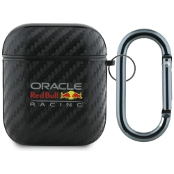 Etui Red Bull PU Carbon Logo do AirPods  1/2 czarny
