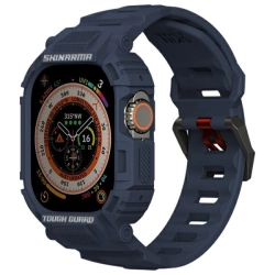 Skinarma pasek+etui Mecha 2in1 Apple     Watch 49mm granatowy/navy