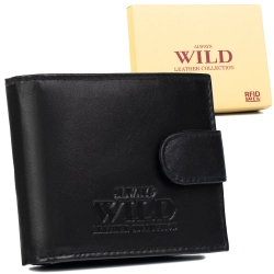 Always Wild portfel męski z ochroną kart RFID skóra