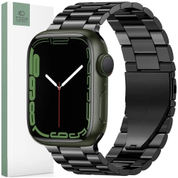 TECH-PROTECT STAINLESS APPLE WATCH 6 / 7 / 8 / 9 / 10 / SE / ULTRA 1 / 2 (44 / 45 / 46 / 49 MM) BLACK