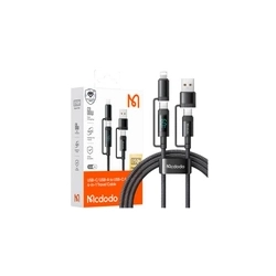MCDODO KABEL USB-C USB 4W1 SZYBKIE ŁADOWANIE DO IPHONE LIGHTNING PD 60W 1M