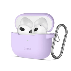 TECH-PROTECT SILICONE HOOK APPLE AIRPODS 3 LAVENDER