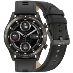 Smartwatch Gravity Czarny 2 Paski GT10-3 Smartwatch Gravity Czarny 2 Paski GT10-3
