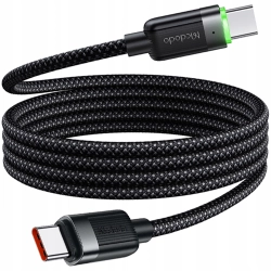 MCDODO KABEL USB-C SZYBKIE ŁADOWANIE DO SAMSUNG APPLE USB TYP C 60W 1M LED
