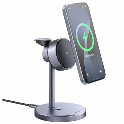 MCDODO STACJA DOKUJĄCA ŁADOWARKA INDUKCYJNA 3W1 DO IPHONE AIRPODS WATCH QI2