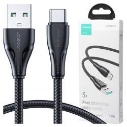 Kabel Joyroom Surpass Series A11 USB-A / Lightning 2.4A 1.2 m - czarny