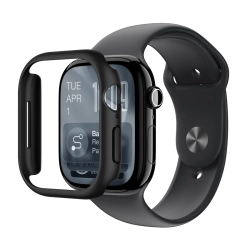 Etui ochronne AMAZINGTHING Minimal na Apple Watch Series 11 46mm - czarne Etui ochronne AMAZINGTHING Minimal na Apple Watch Series 11 46mm - czarne