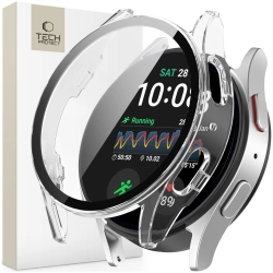 TECH-PROTECT DEFENSE360 SAMSUNG GALAXY WATCH 7 (40MM) CLEAR TECH-PROTECT DEFENSE360 SAMSUNG GALAXY WATCH 7 (40MM) CLEAR