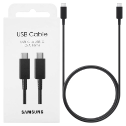 Kabel Samsung EP-DX510JB USB-C - USB-C5A czarny/black 1.8m
