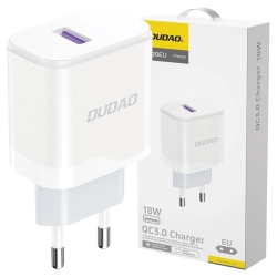 Ładowarka Dudao A20EU sieciowa USB-A 18W - biała
