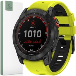 TECH-PROTECT ICONBAND PRO GARMIN FENIX 3 / 5X / 3HR / 5X PLUS / 6X / 6X PRO / 7X LIME/BLACK