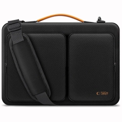 Torba Tech-Protect Defender Bag na laptopa 13-14 - czarno-pomarańczowa