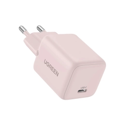 Ładowarka sieciowa Ugreen X512 20W GaN 1x USB-C - różowa Ładowarka sieciowa Ugreen X512 20W GaN 1x USB-C - różowa