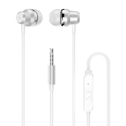 Słuchawki przewodowe Dudao X10PRO mini jack 3,5mm dokanałowe z pilotem - białe Słuchawki przewodowe Dudao X10PRO mini jack 3,5mm dokanałowe z pilotem - białe