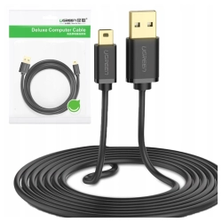 Kabel USB do Mini USB UGREEN US132, 3m (czarny)