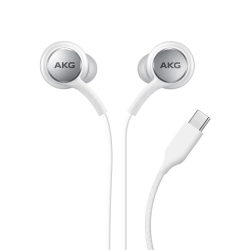 Słuchawki przewodowe Samsung EO-IC100BWE USB-C Stereo Hi-Fi (OOB Bulk - opakowanie zastępcze) - białe
