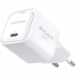 INNOSTYLE SZYBKA ŁADOWARKA KOSTKA USB-C 20W USB TYP C GAN II DO IPHONE LED