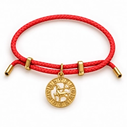 Regulowana bransoletka ze znakiem zodiaku Koziorożec (B26/TAL/46/11AU)