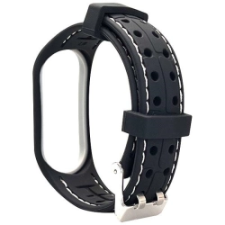 Beline pasek Mi Band 7 Smartczarno-biały black/white