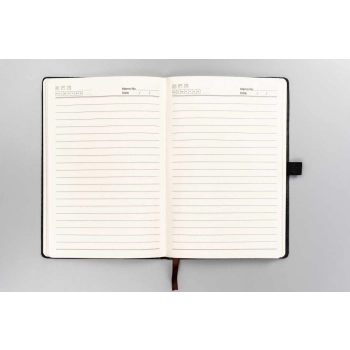 Planer notes notatnik organizer A5 zeszyt Peterson w linie z gumką planner
