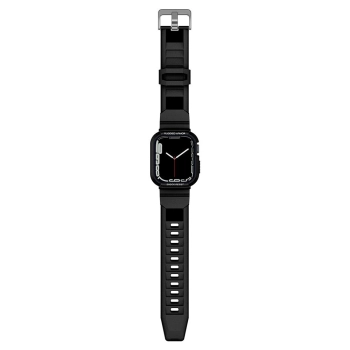 SPIGEN RUGGED ARMOR PRO APPLE WATCH 4 / 5 / 6 / 7 / 8 / 9 / SE (40 / 41 MM) BLACK