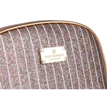 Elegancka kosmetyczka damska PETERSON do noszenia kosmetyków