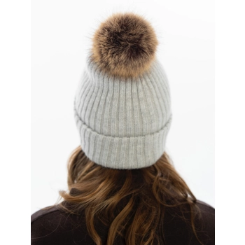 Czapka PTN HAT-08-7750 grey do codziennego noszenia zapach