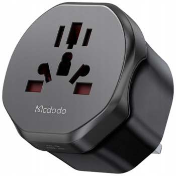MCDODO ADAPTER PODRÓŻNY PRZEJŚCIÓWKA ANGIELSKA WTYCZKA UK DO USA EU US UK