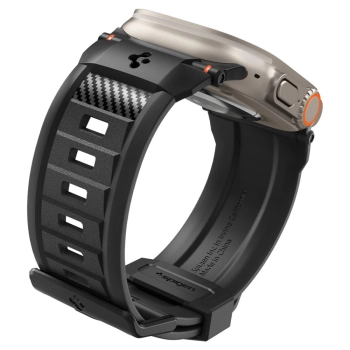 SPIGEN RUGGED ULTRA BAND APPLE WATCH 4 / 5 / 6 / 7 / 8 / 9 / SE / ULTRA 1 / 2 (42 / 44 / 45 / 49 MM) MATTE BLACK