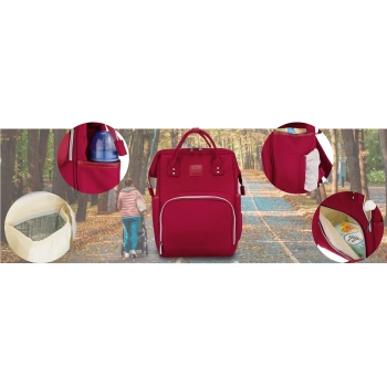 Torba do wózka bag plecak dla mamy taty na butelki spacerowa Peterson
