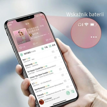 Beline słuchawka Bluetooth LM01 biała/white