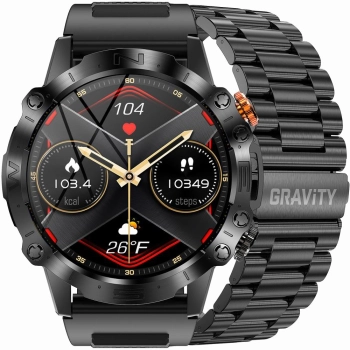 Smartwatch Gravity do codziennego noszenia i treningów