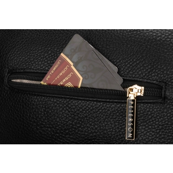 Saszetka damska Peterson crossbody miejska na ramię skórzana