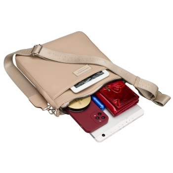 Torebka damska PETERSON listonoszka crossbody na ramię miejska mała