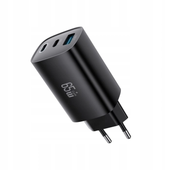 PALPRO SZYBKA ŁADOWARKA DO TELEFONU 3X USB-C USB-A KOSTKA DO ŁADOWARKI 65W