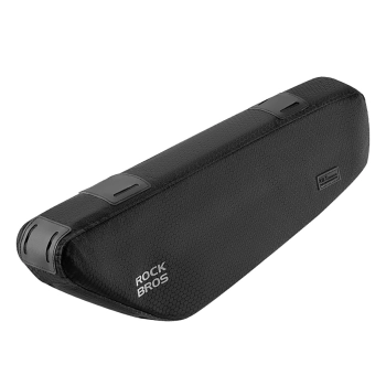 Torba rowerowa Rockbros na ramę pod rurę górną 2,9l - czarna