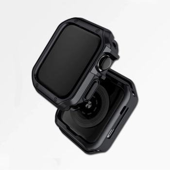 Etui Soft Strong Watch Case na Apple Watch 42 mm (Series 1/2/3) - czarne